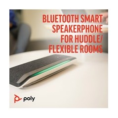 Poly Sync 40M Smart Speakerphone - Wireless Excellence for Crystal-Clear Calls (0197029590480)